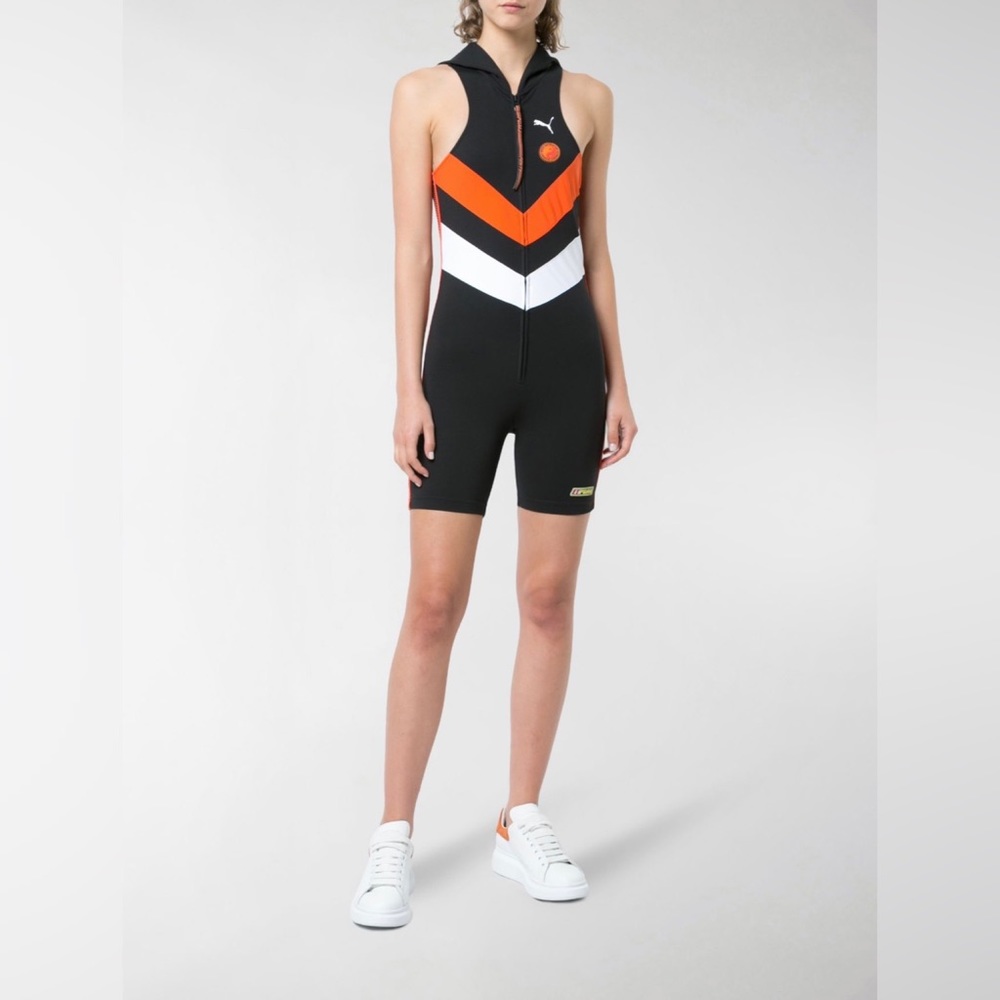 FENTY x PUMA Hooded Zip-Front Leotard